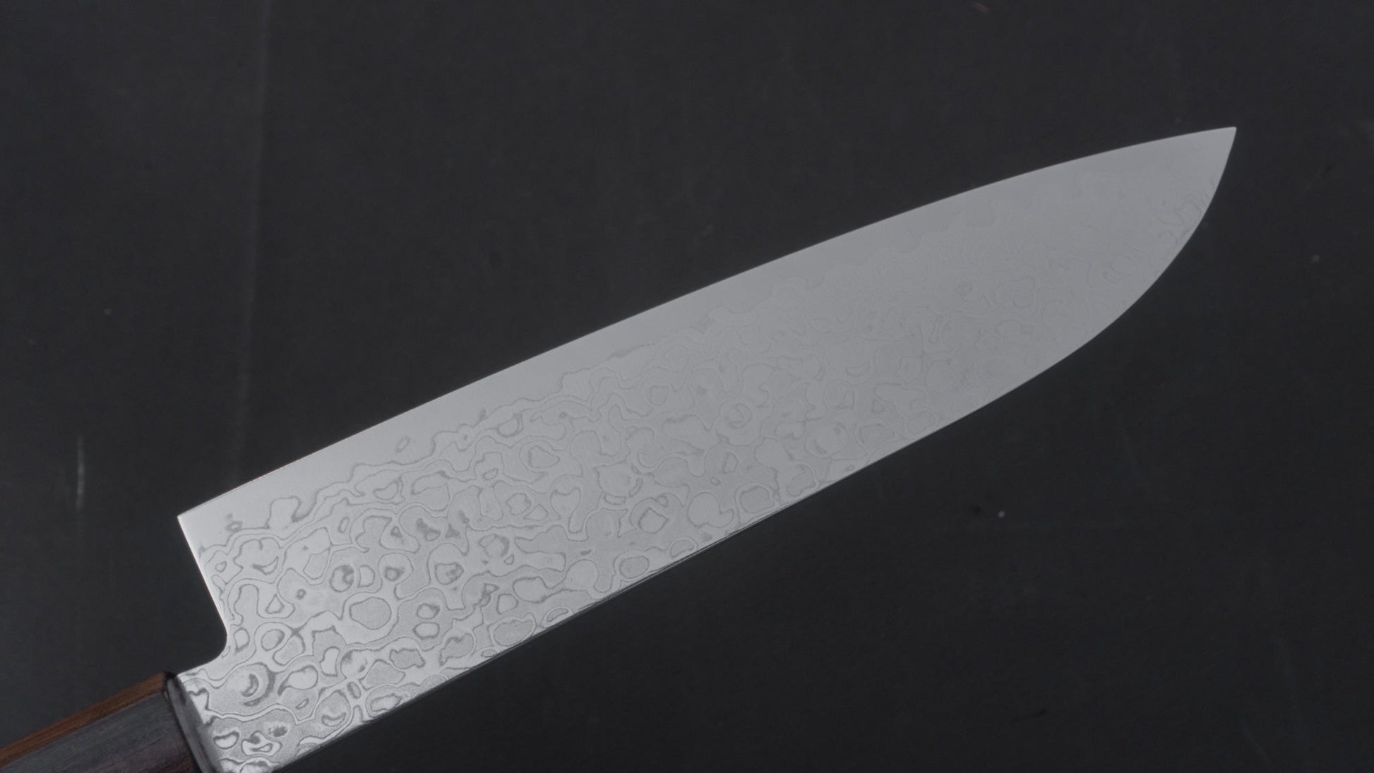 Hitohira HG Damascus Santoku 185mm Cherry Wood Handle | HITOHIRA