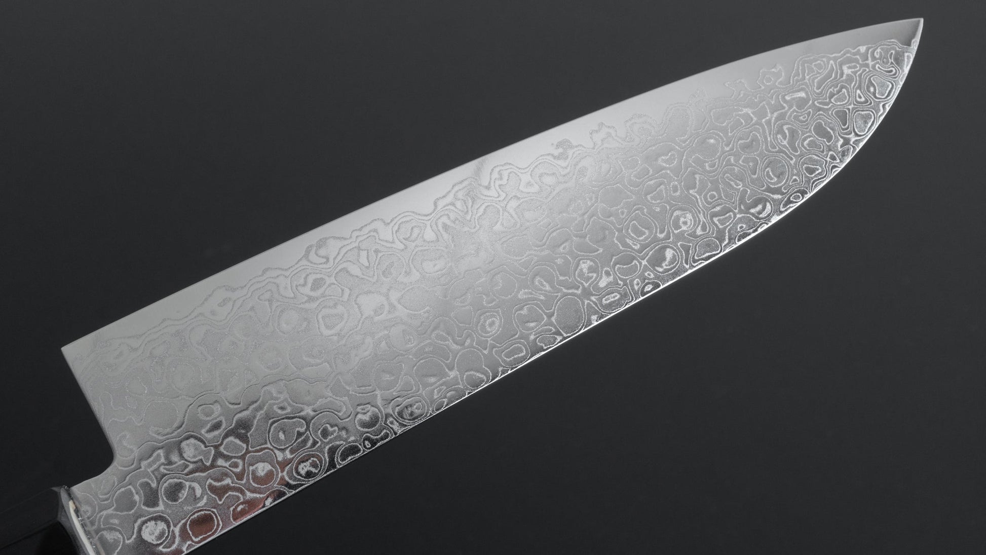 Hitohira HG Damascus Santoku 185mm Ho Wood Handle - HITOHIRA