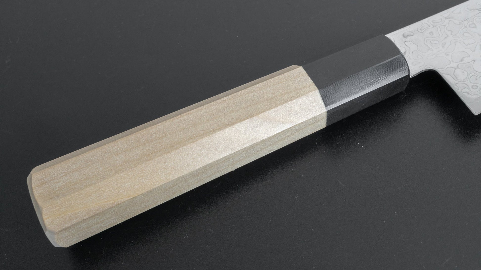 Hitohira HG Damascus Santoku 185mm Ho Wood Handle - HITOHIRA