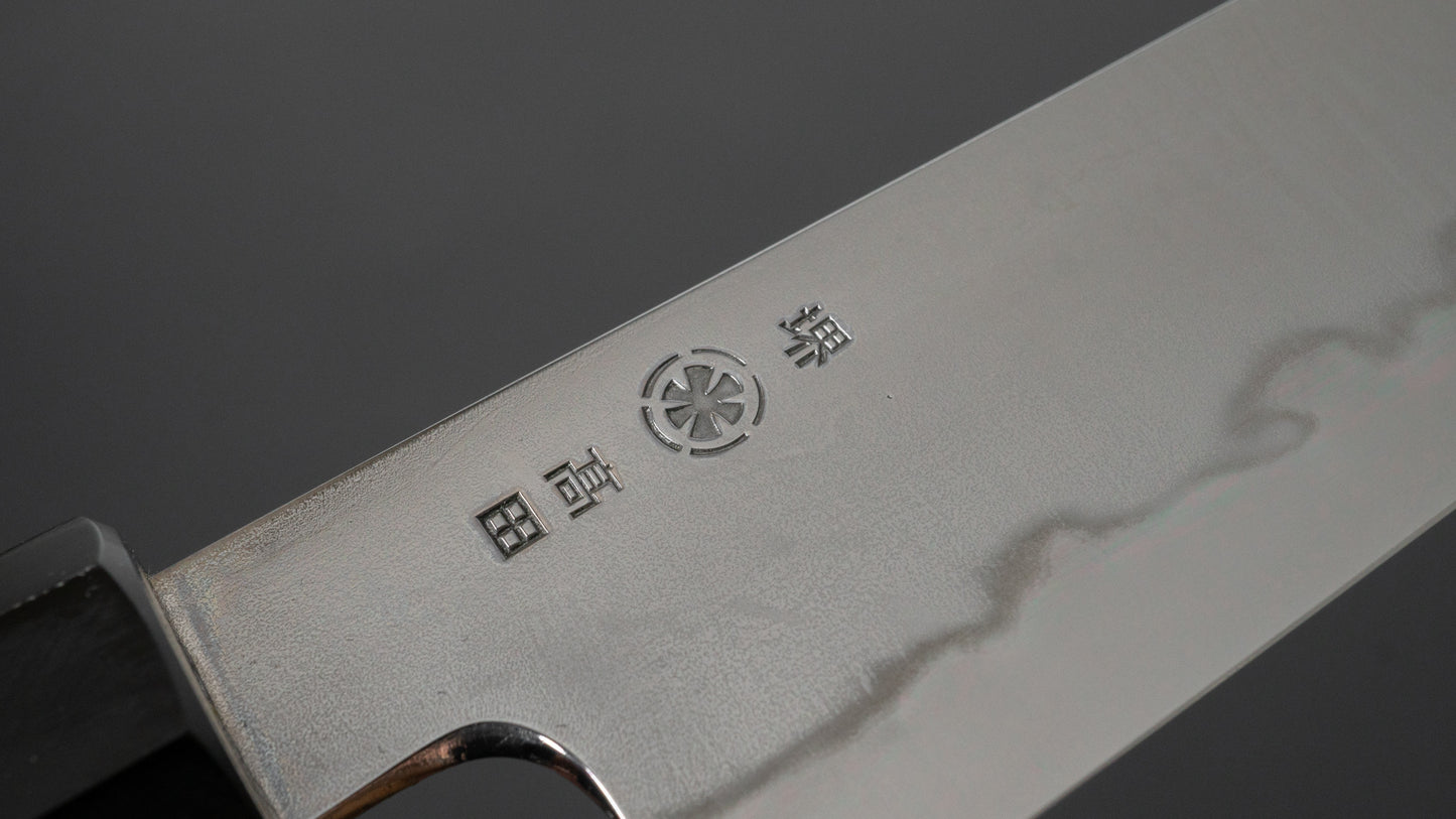 Takada no Hamono White #2 Suiboku Petty 135mm Ho Wood Handle - HITOHIRA