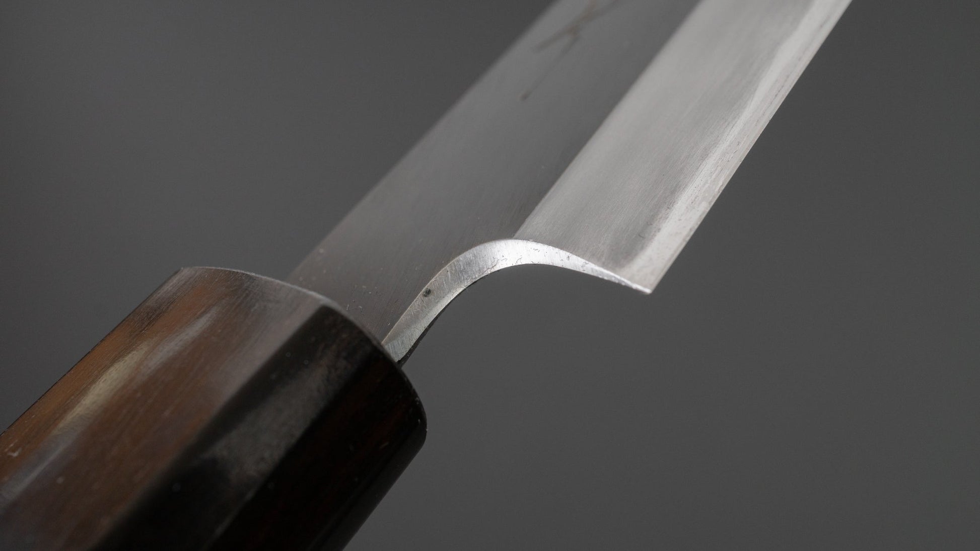 Hitohira Kikuchiyo Kyuzo White #2 Kurouchi Petty 150mm Cherry Wood Handle | HITOHIRA