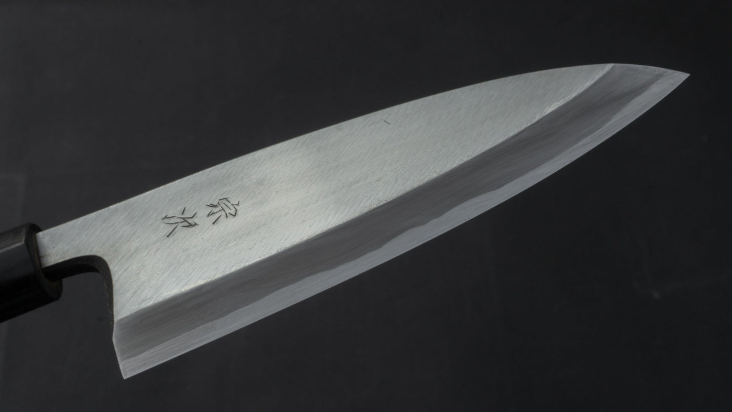 Morihei Munetsugu White #2 Deba 165mm Ho Wood Handle (Fine Finish) | HITOHIRA