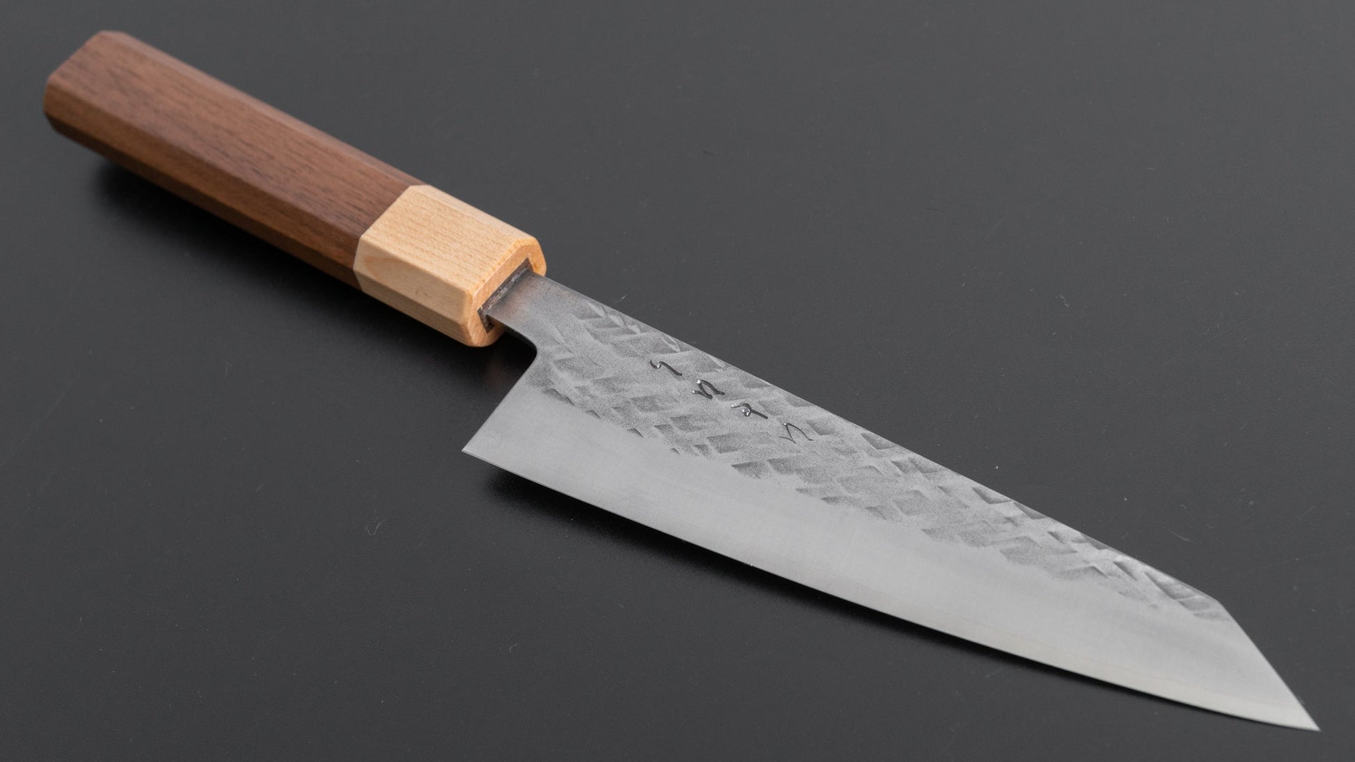 Hitohira TD SLD Tsuchime Honesuki Kaku 150mm Walnut Handle - HITOHIRA