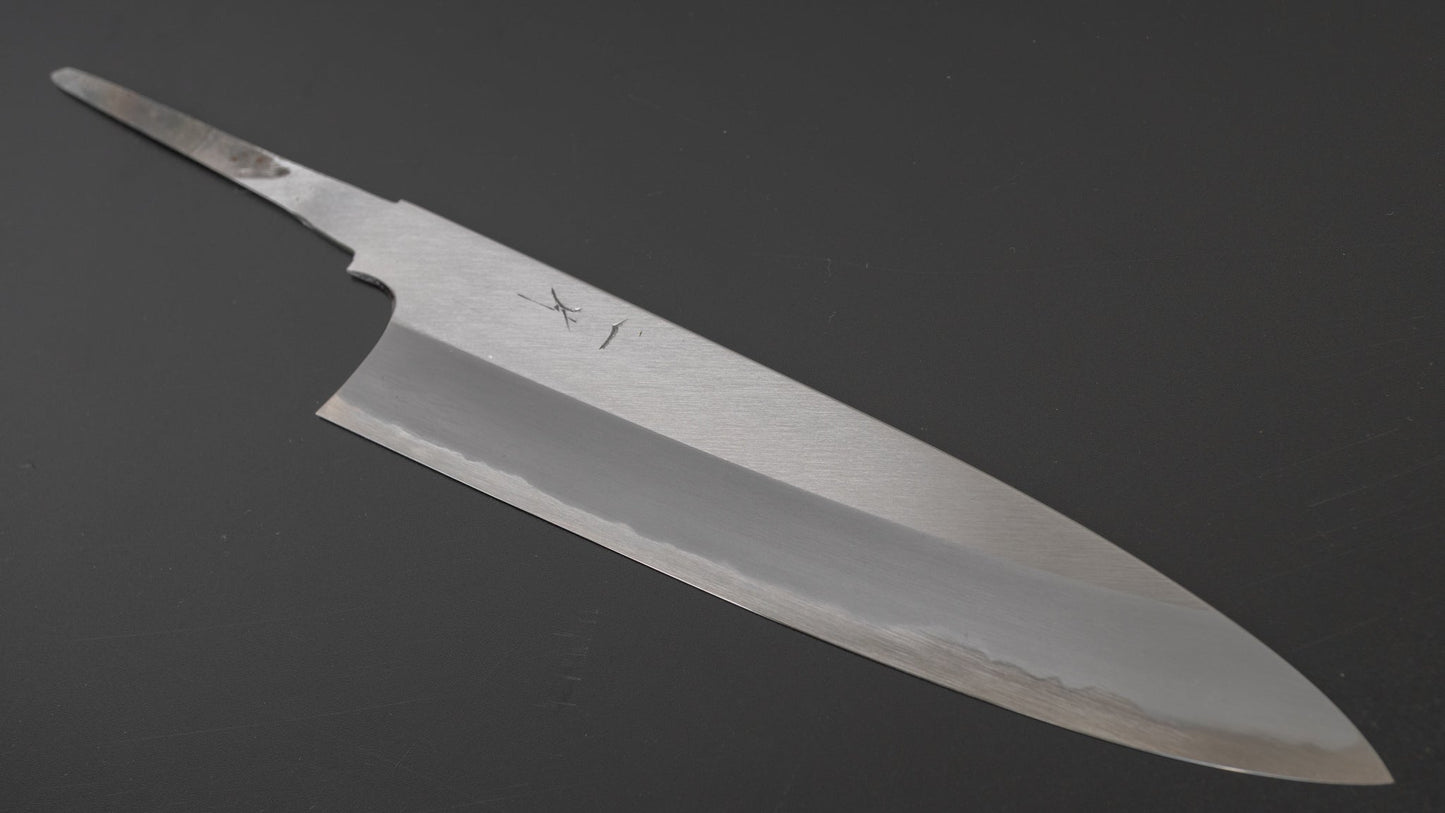 Hitohira Togashi White #1 Migaki Gyuto 210mm (No Handle) | HITOHIRA