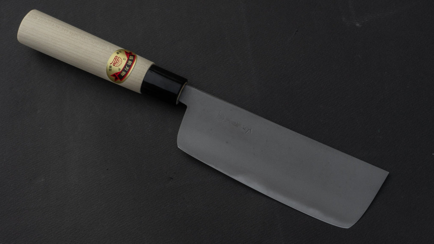 Mumei NOS Nakiri 150mm Poplar Handle | HITOHIRA