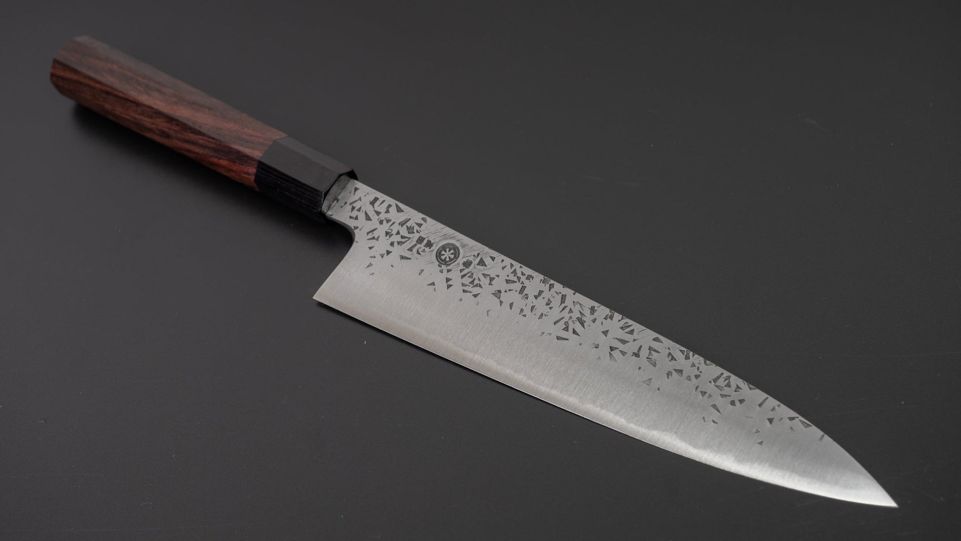 Takada no Hamono White #2 HH Reika Gyuto 210mm Rosewood Handle | HITOHIRA