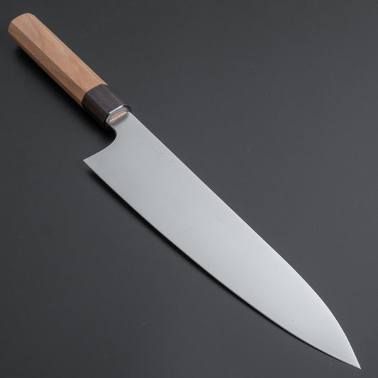 Hitohira SKR Stainless Gyuto 240mm Cherry Wood Handle - HITOHIRA