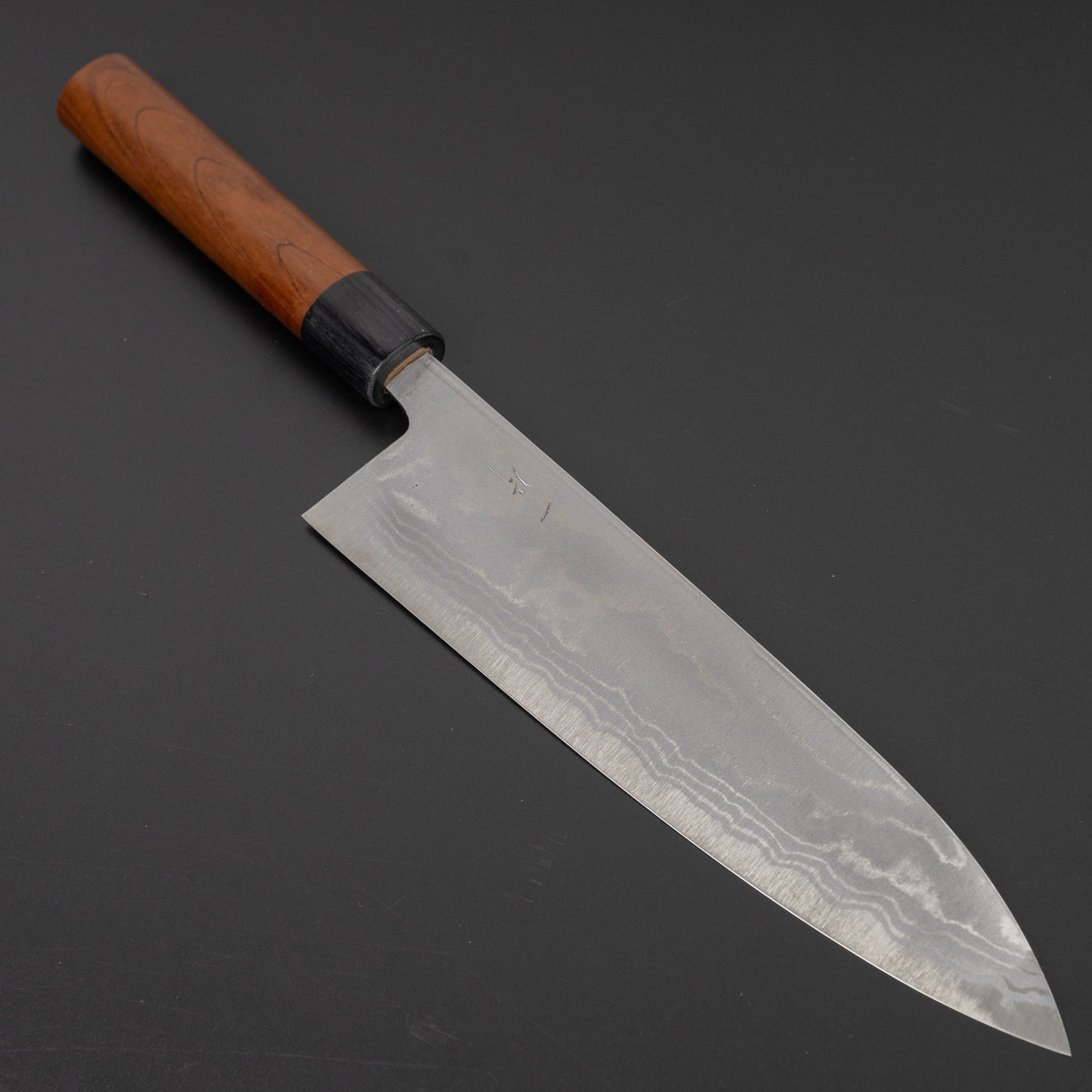 Hitohira GR Blue #2 Damascus Gyuto 210mm Maple Handle | HITOHIRA