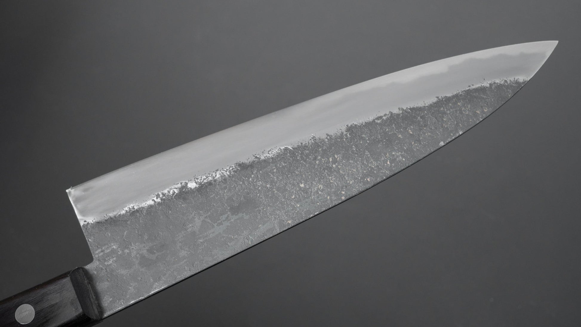 Morihei Hisamoto Kurouchi White #1 Gyuto 180mm Pakka Handle (No Bolster/ Fine Finish) - HITOHIRA