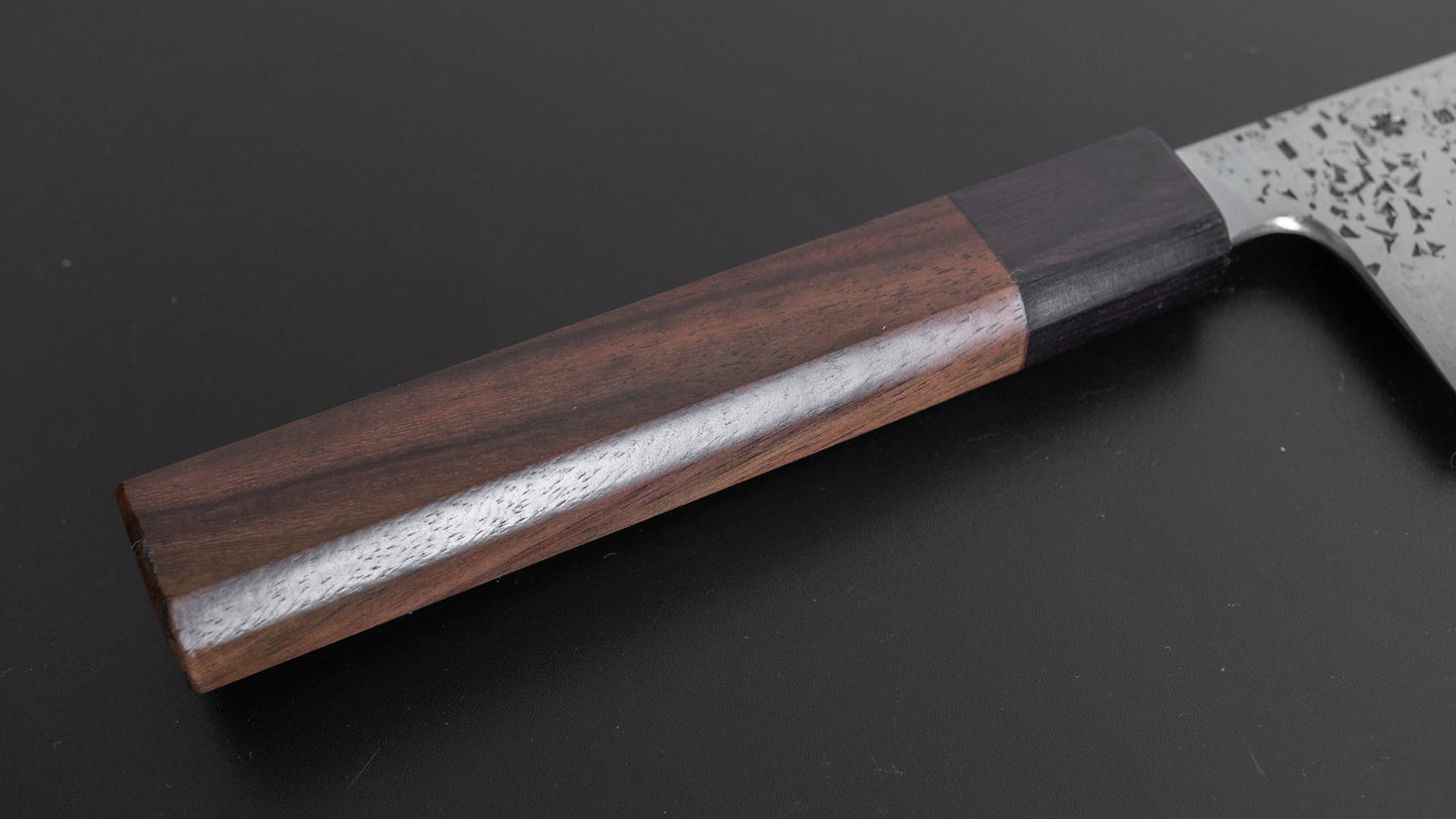 Takada no Hamono White #2 HH Reika Nakiri 180mm Rosewood Handle - HITOHIRA