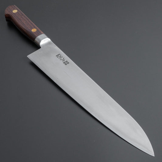 Morihei Hisamoto Vintage SK Gyuto 240mm Rosewood Handle - HITOHIRA