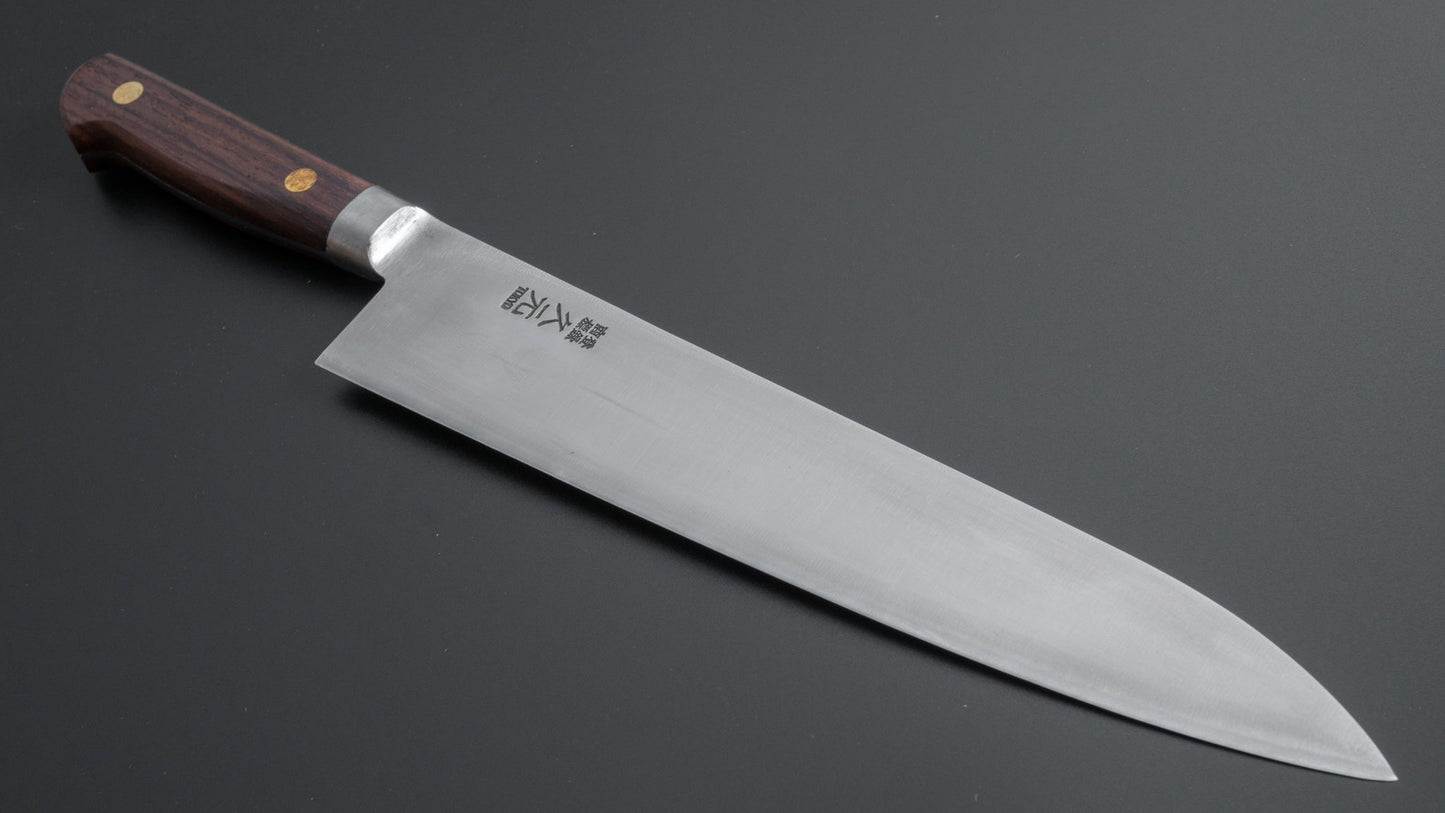 Morihei Hisamoto Vintage SK Gyuto 240mm Rosewood Handle - HITOHIRA