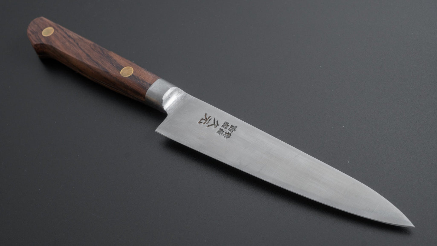 Morihei Hisamoto Vintage SK Petty 120mm Rosewood Handle - HITOHIRA