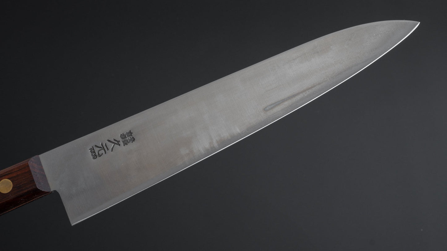 Morihei Hisamoto Vintage SK Gyuto 240mm Rosewood Handle (No Bolster) - HITOHIRA