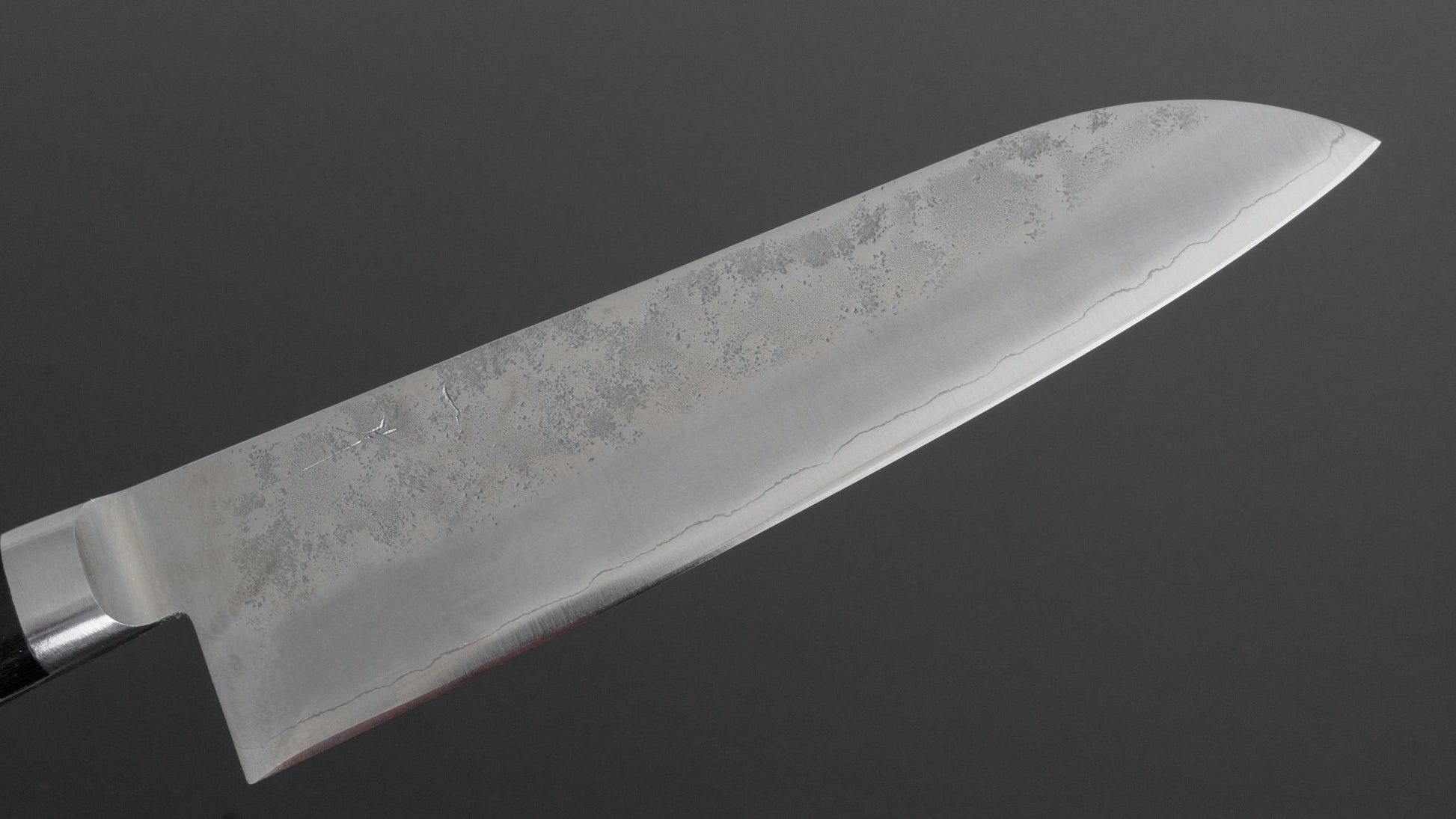 Hitohira Futana S3 Nashiji Santoku 180mm Pakka Handle (Yo) - HITOHIRA