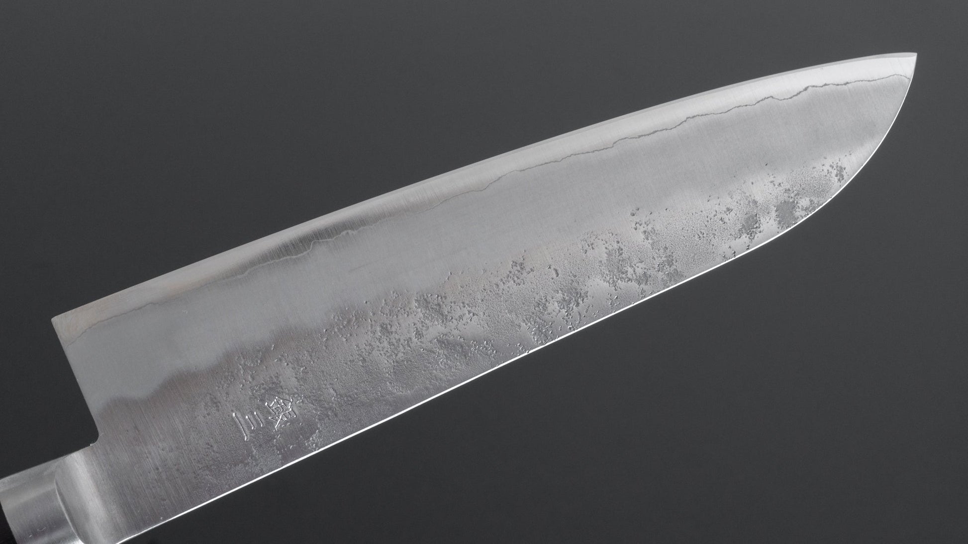 Hitohira Futana S3 Nashiji Santoku 180mm Pakka Handle (Yo) - HITOHIRA