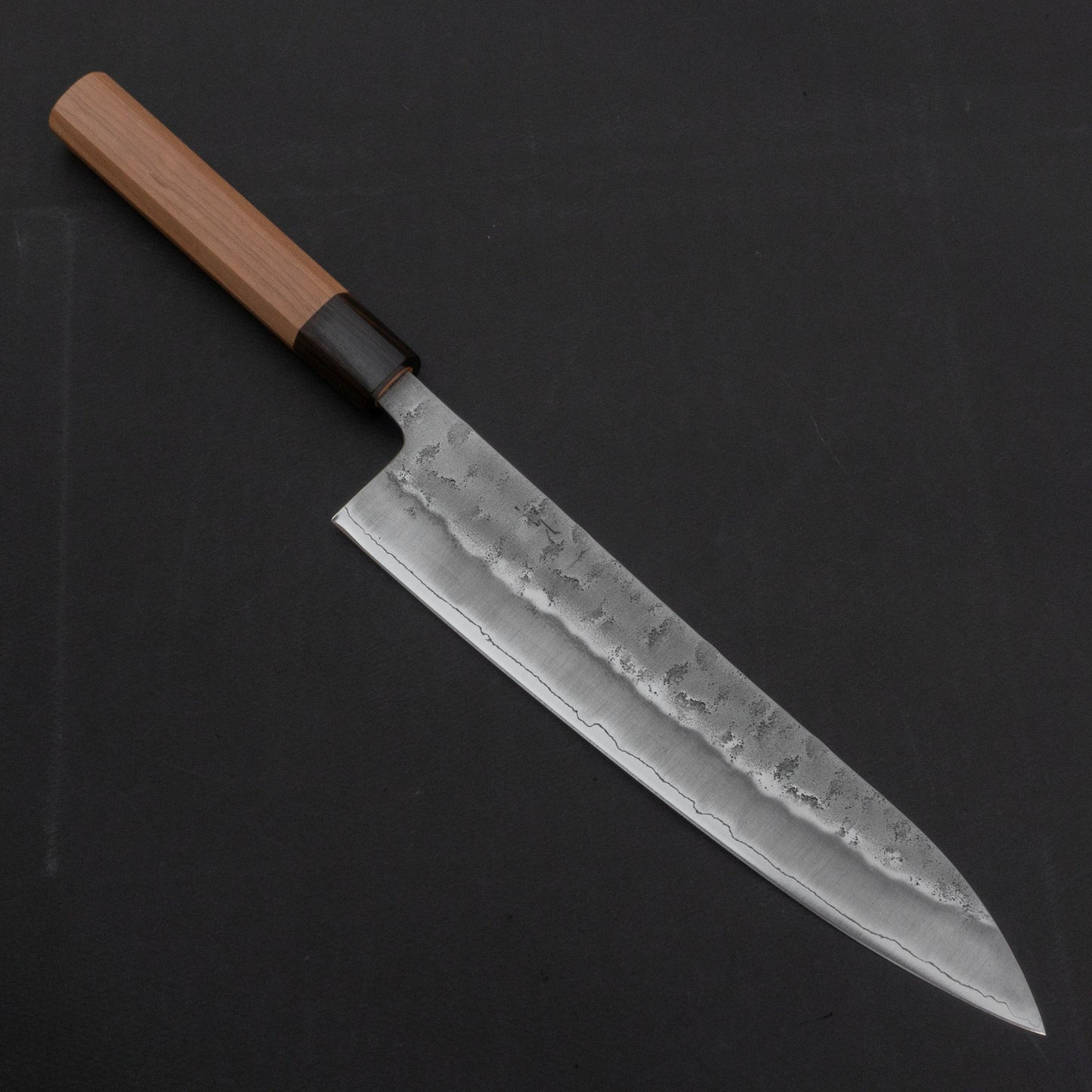 Hitohira Futana S3 Nashiji Gyuto 240mm Cherry Wood Handle | HITOHIRA