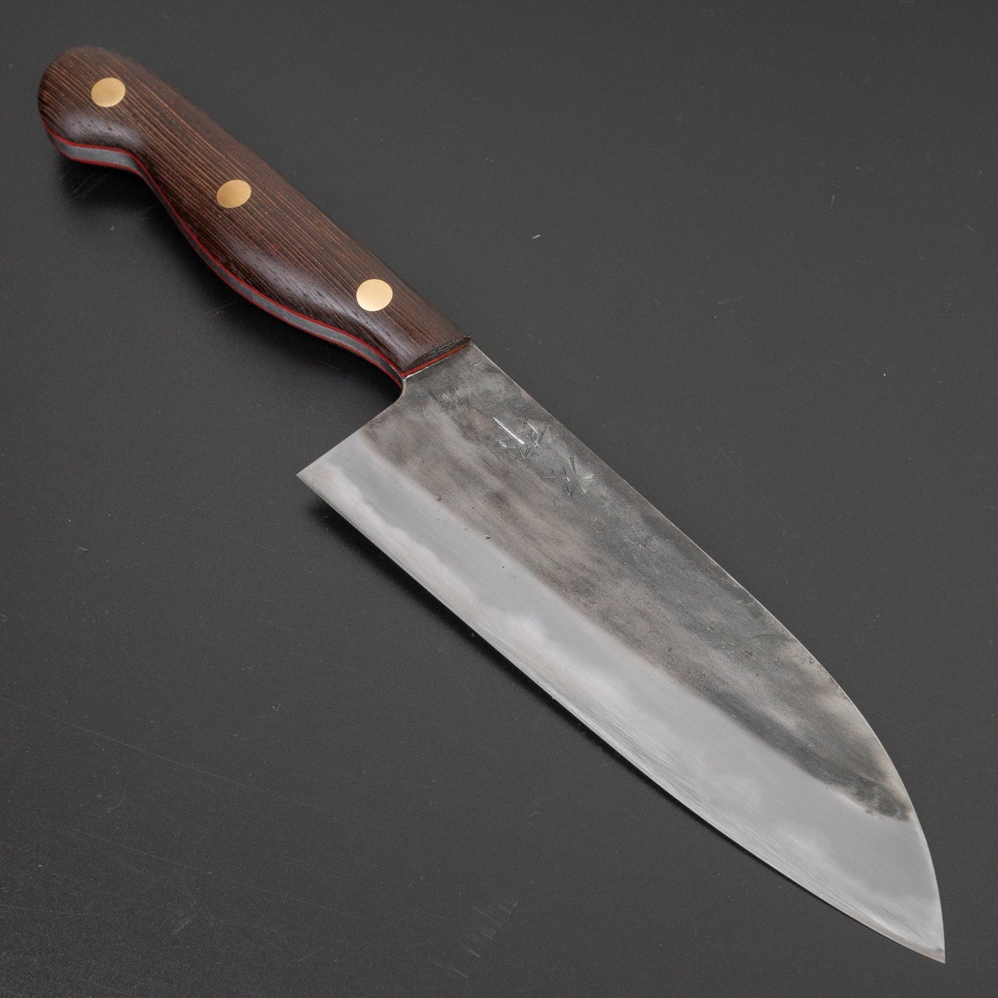 Jiro Tsuchime Yo Santoku 165mm Tagayasan Handle (#116) | HITOHIRA