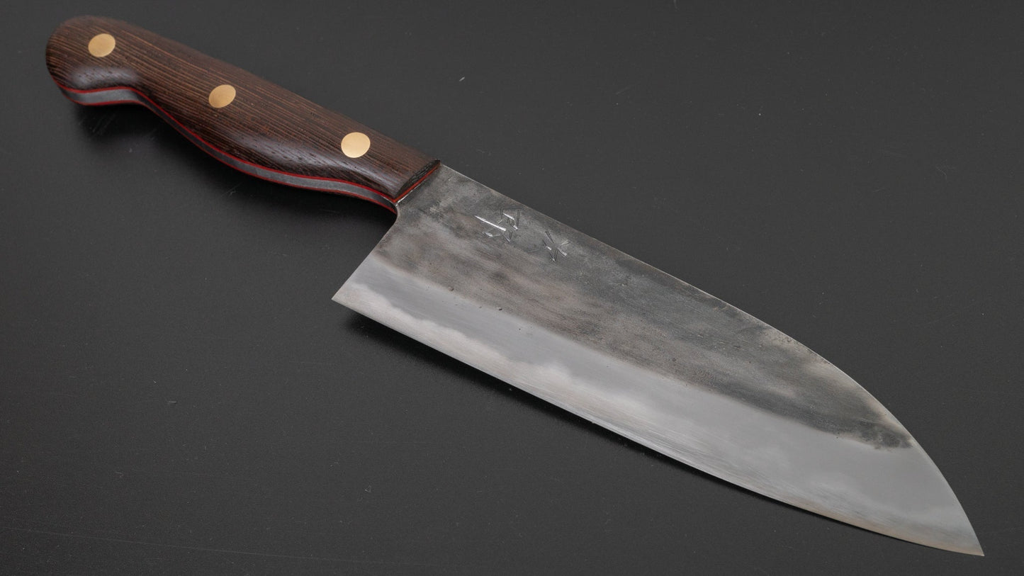 Jiro Tsuchime Yo Santoku 165mm Tagayasan Handle (#116) | HITOHIRA