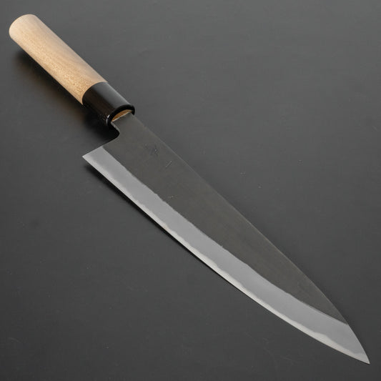 Hitohira Hinode Kurouchi White #2 Gyuto 240mm Ho Wood Handle - HITOHIRA