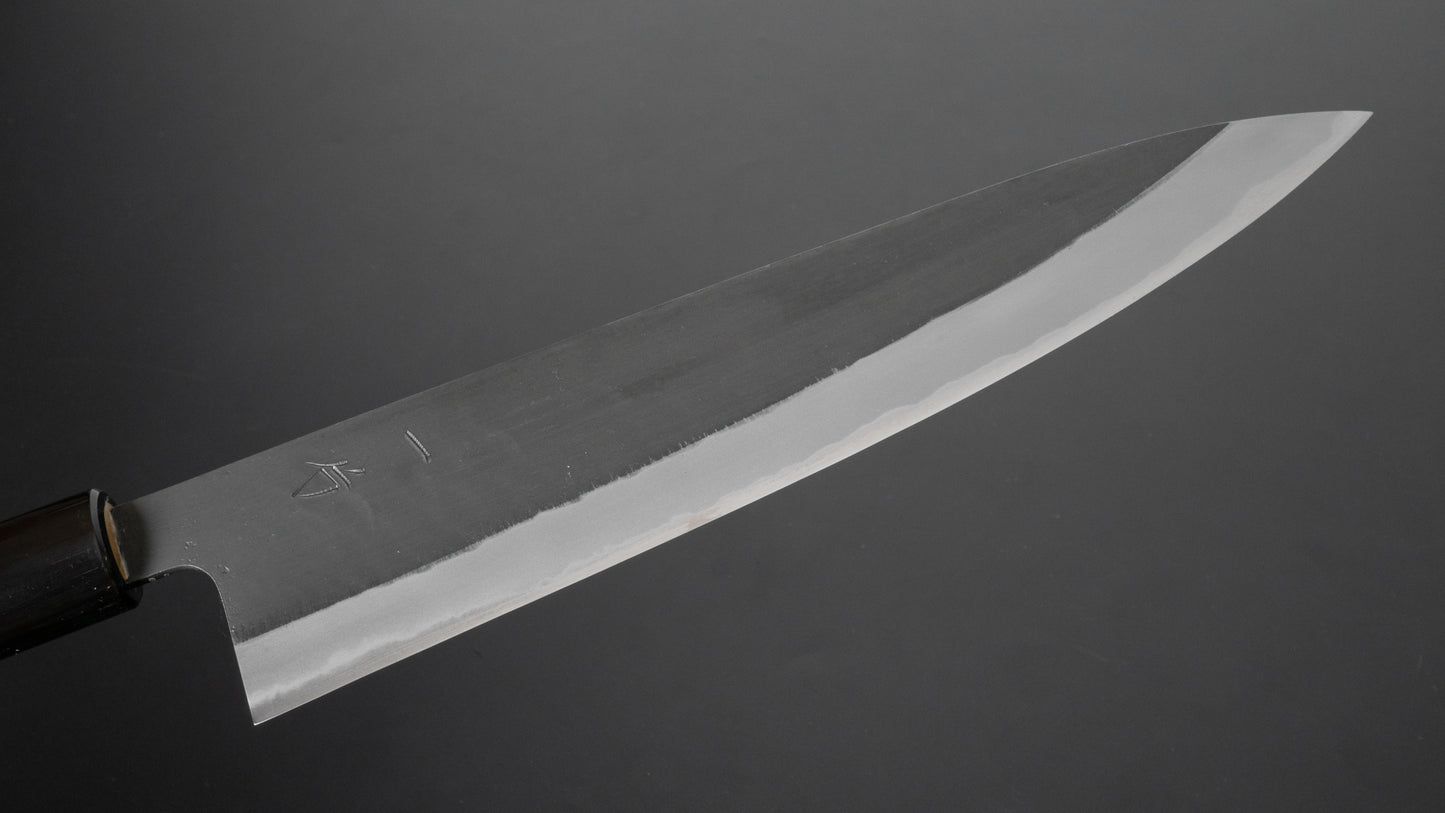 Hitohira Hinode Kurouchi White #2 Gyuto 240mm Ho Wood Handle - HITOHIRA