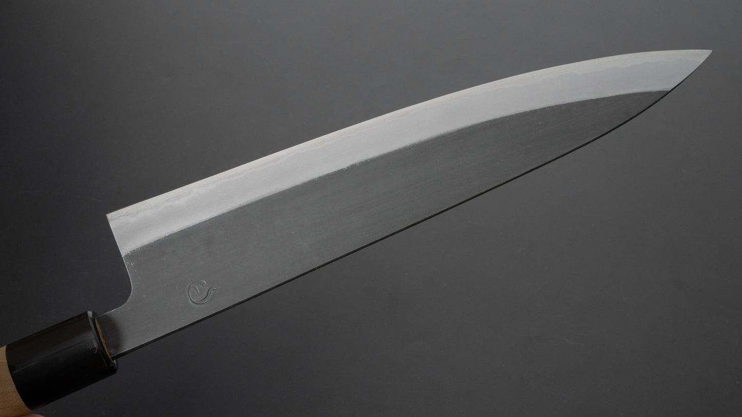 Hitohira Hinode Kurouchi White #2 Gyuto 240mm Ho Wood Handle - HITOHIRA