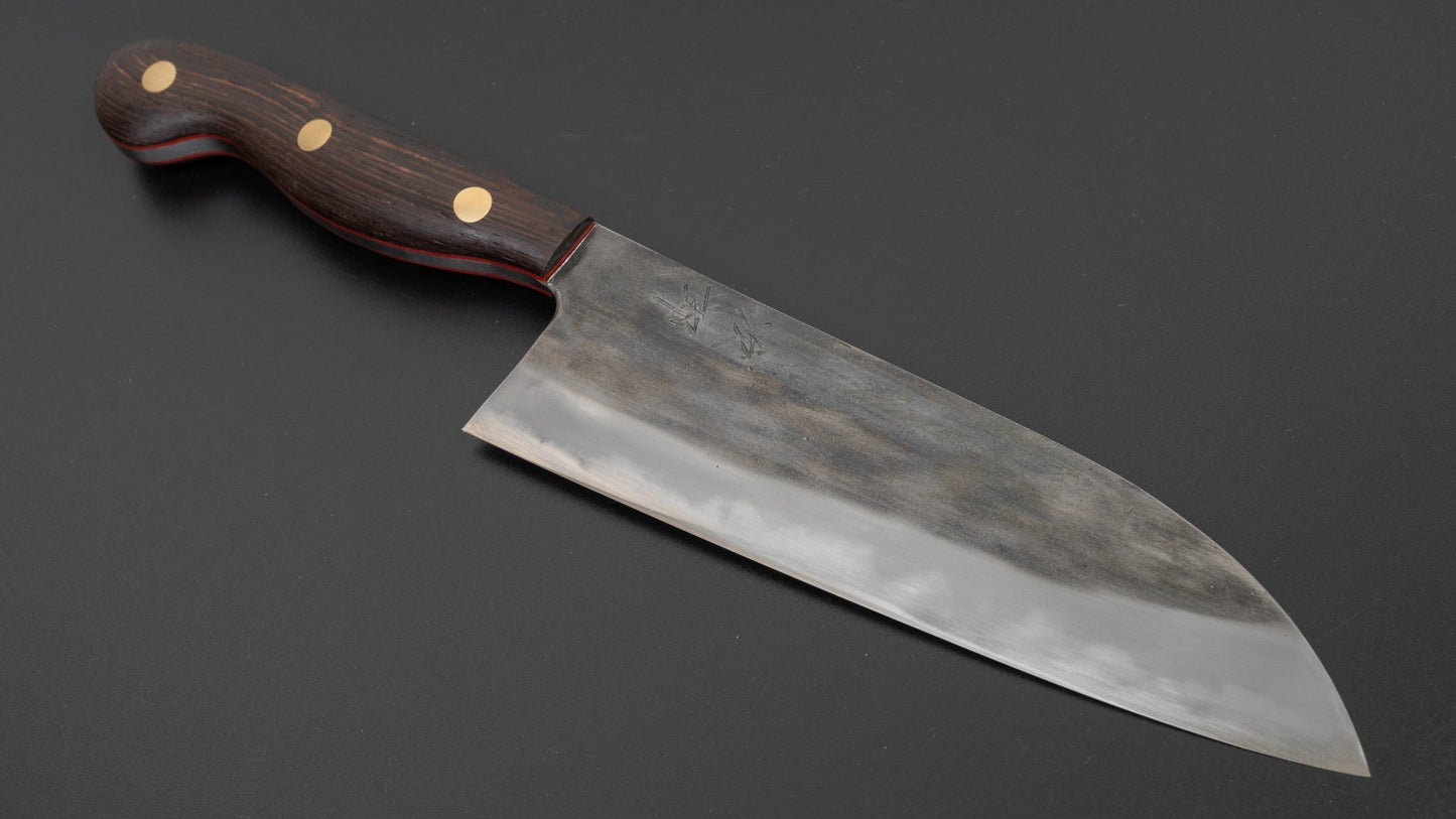 Jiro Tsuchime Yo Santoku 165mm Tagayasan Handle (#120) | HITOHIRA