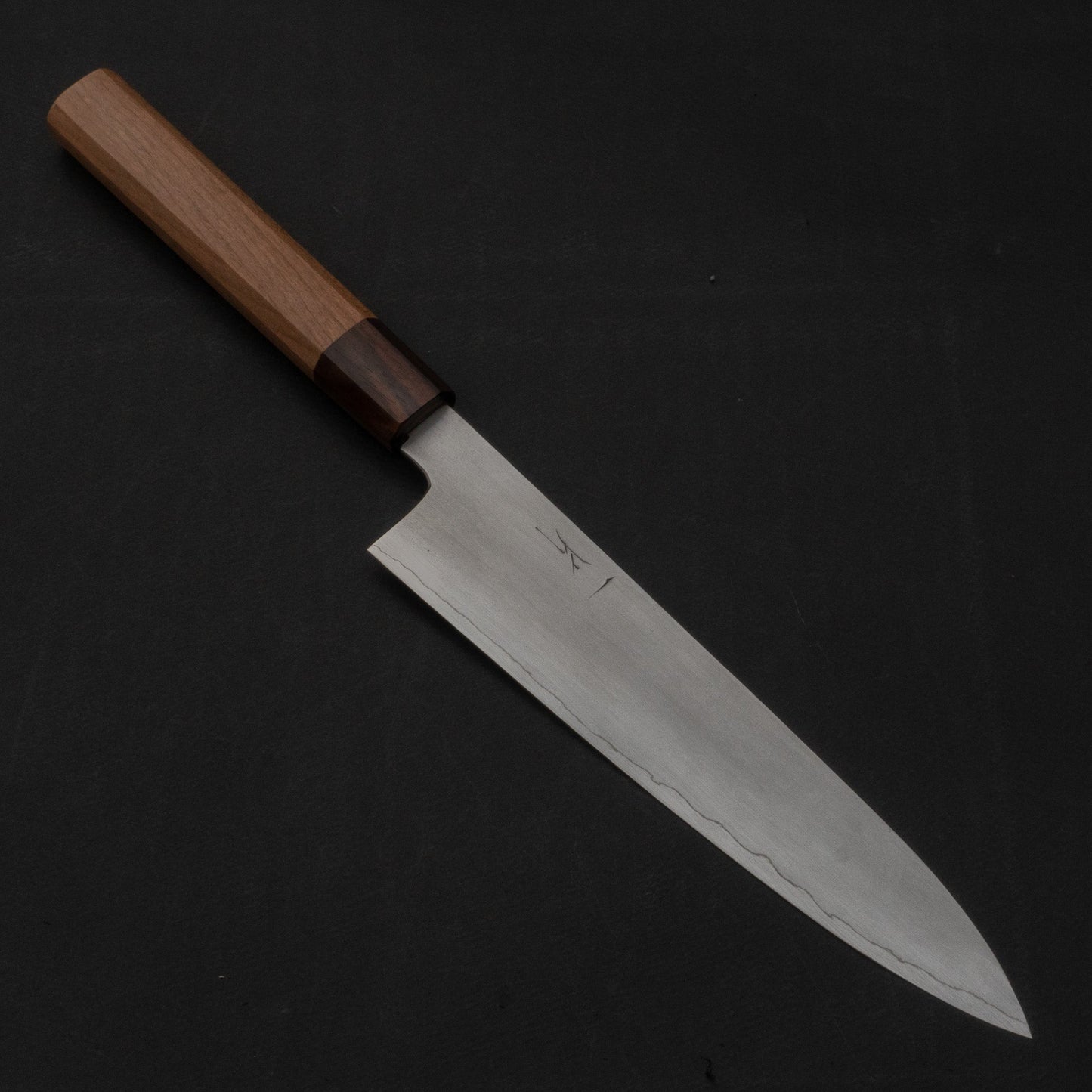 Hitohira Kikuchiyo Yohei Ginsan Kasumi Gyuto 210mm Cherry Wood Handle | HITOHIRA