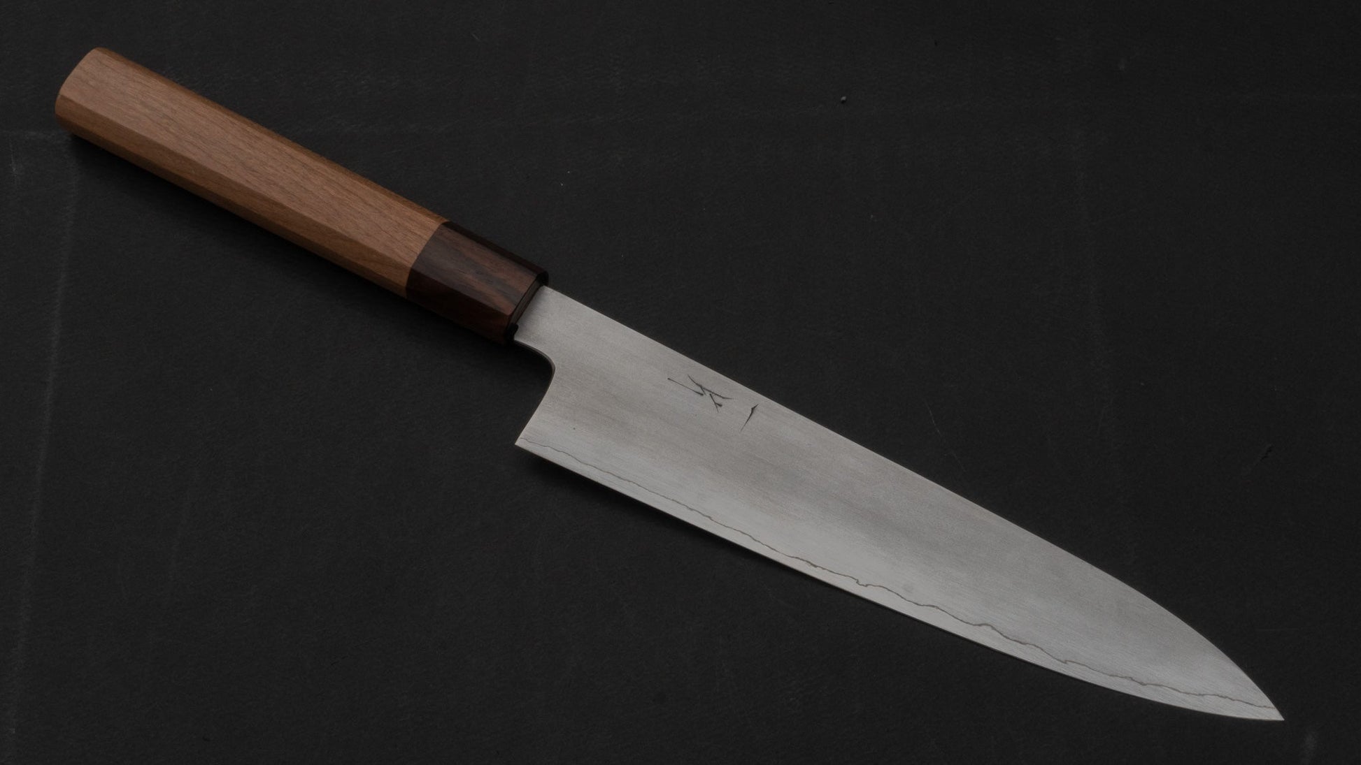 Hitohira Kikuchiyo Yohei Ginsan Kasumi Gyuto 210mm Cherry Wood Handle | HITOHIRA