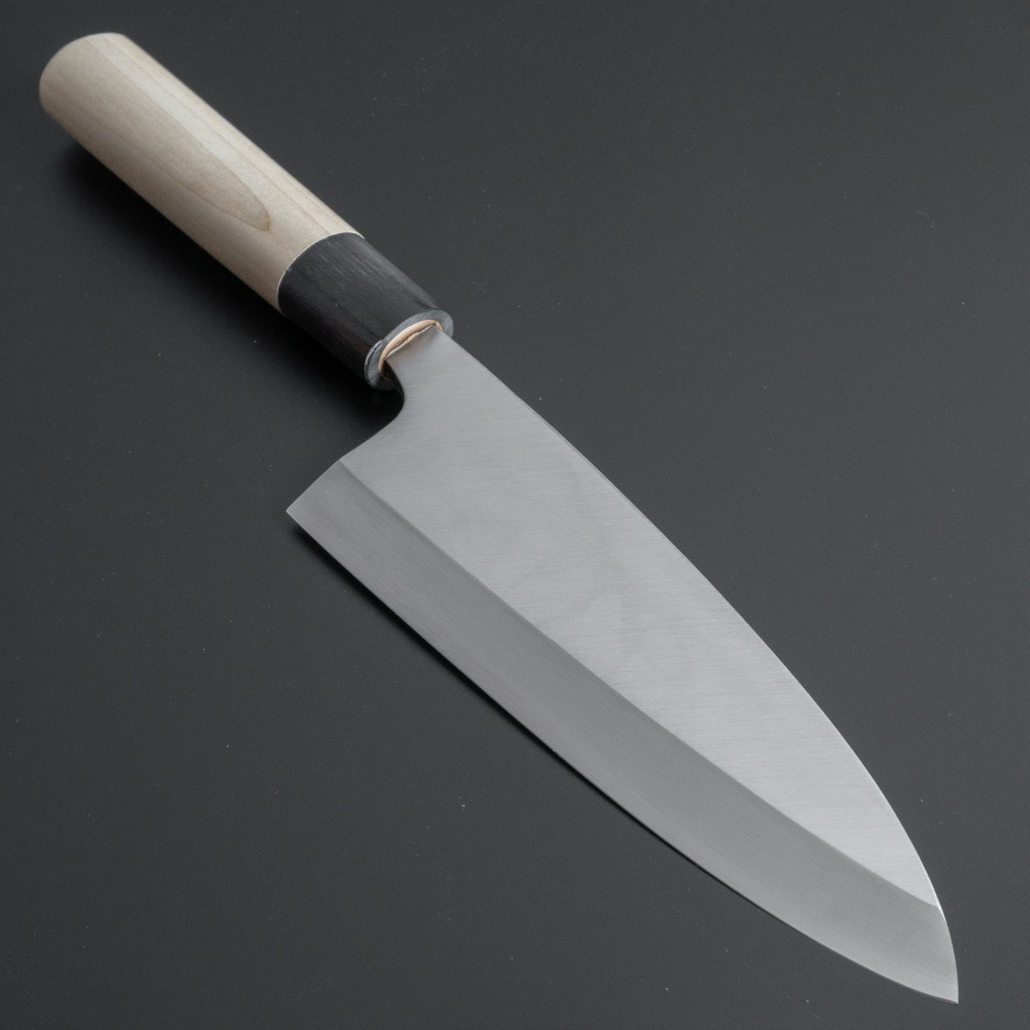 Mumei Stainless Deba 180mm Ho Wood Handle - HITOHIRA