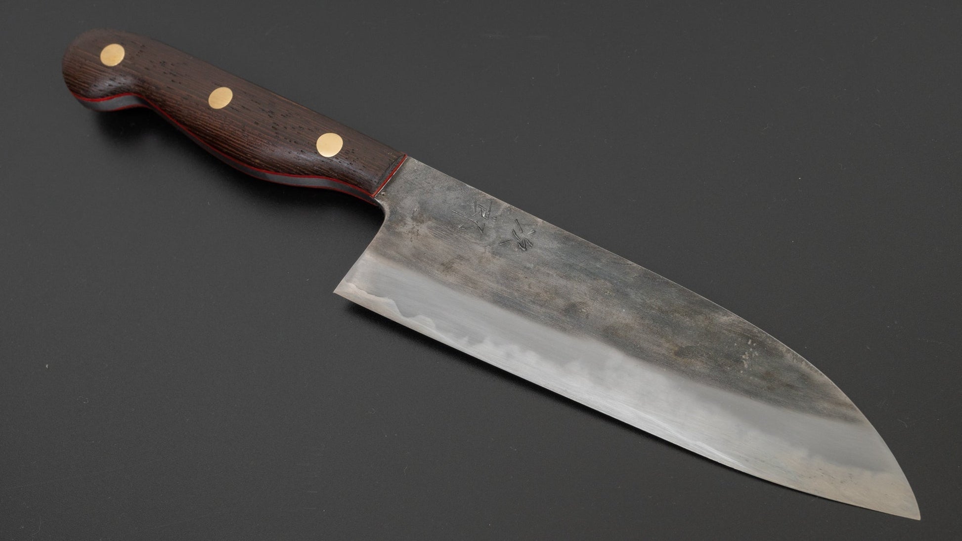 Jiro Tsuchime Yo Santoku 165mm Tagayasan Handle (#119) | HITOHIRA