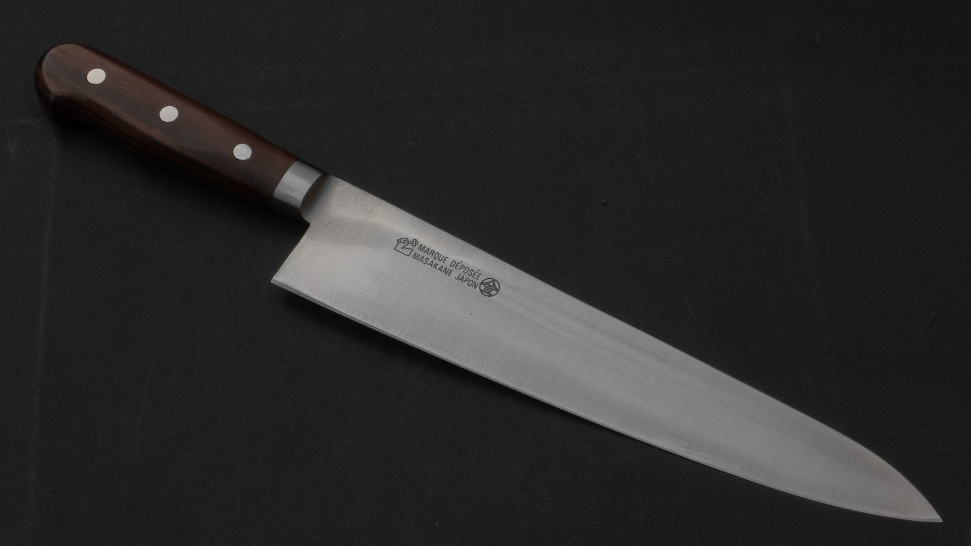 Masakane Vintage SK Gyuto 240mm Ebony Handle | HITOHIRA