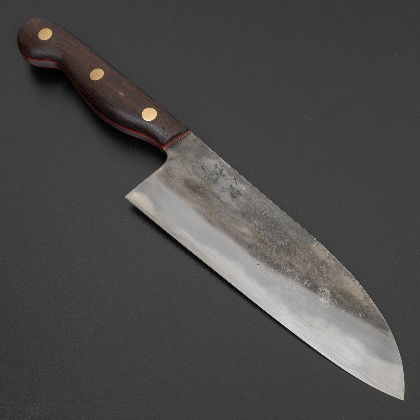 Jiro Tsuchime Yo Santoku 165mm Tagayasan Handle (#121) | HITOHIRA