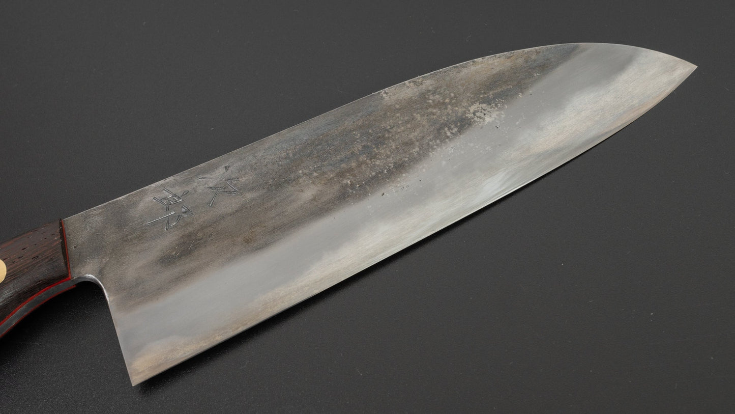 Jiro Tsuchime Yo Santoku 165mm Tagayasan Handle (#121) | HITOHIRA