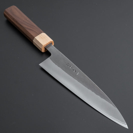 Hitohira TD Blue #2 Stainless Clad Kurouchi Petty 150mm Walnut Handle - HITOHIRA