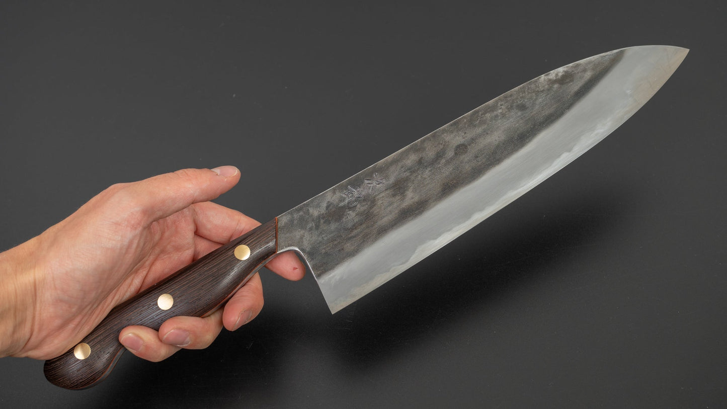 Jiro Tsuchime Yo Gyuto 240mm Tagayasan Handle (#127/ Discounted) | HITOHIRA