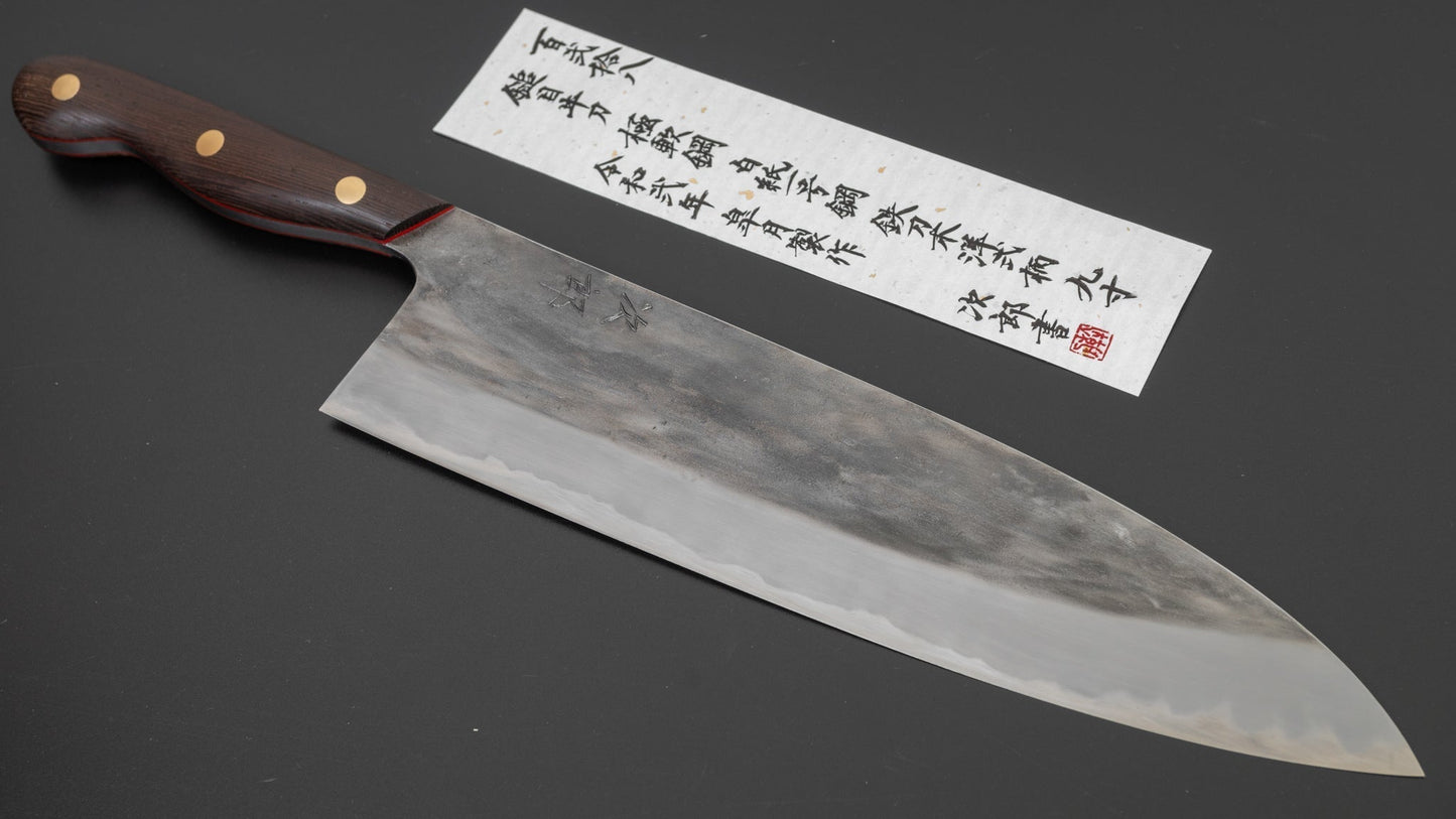 Jiro Tsuchime Yo Gyuto 270mm Tagayasan Handle (#128) | HITOHIRA