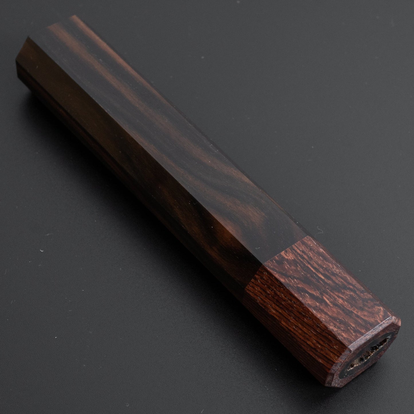 Hitohira WB Two-Tone Handle Makassar Ebony x Rosewood 130mm - HITOHIRA