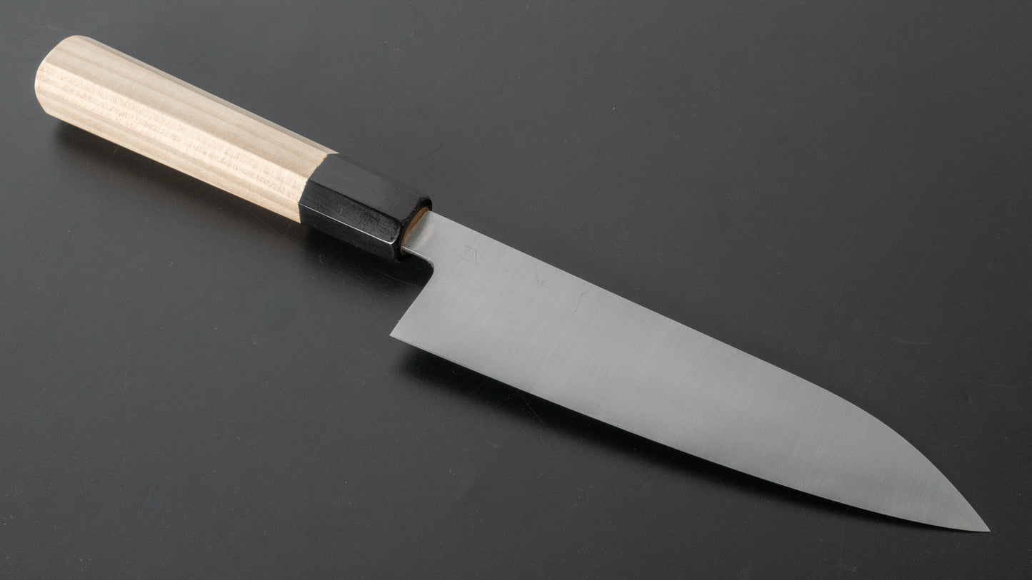 Hitohira Ashi White #2 Santoku 180mm Ho Wood Handle - HITOHIRA