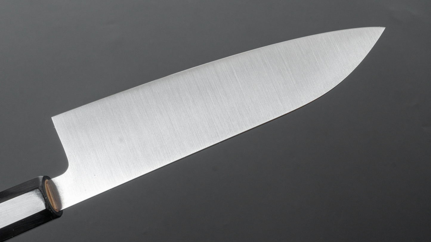 Hitohira Ashi White #2 Santoku 180mm Ho Wood Handle - HITOHIRA