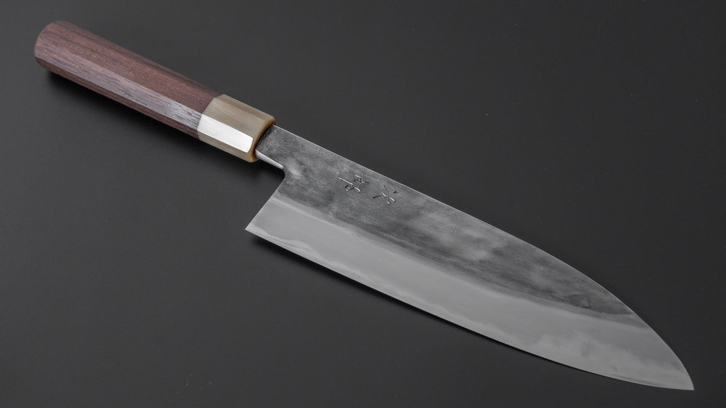 Jiro Tsuchime Wa Gyuto 210mm Taihei Tagayasan Handle (#301) - HITOHIRA