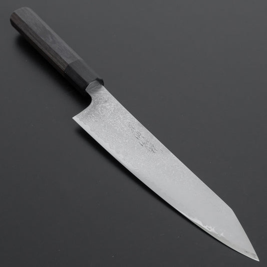 Hitohira Imojiya TH Damascus Kiritsuke Gyuto 210mm Pakka Handle (Gray) - HITOHIRA