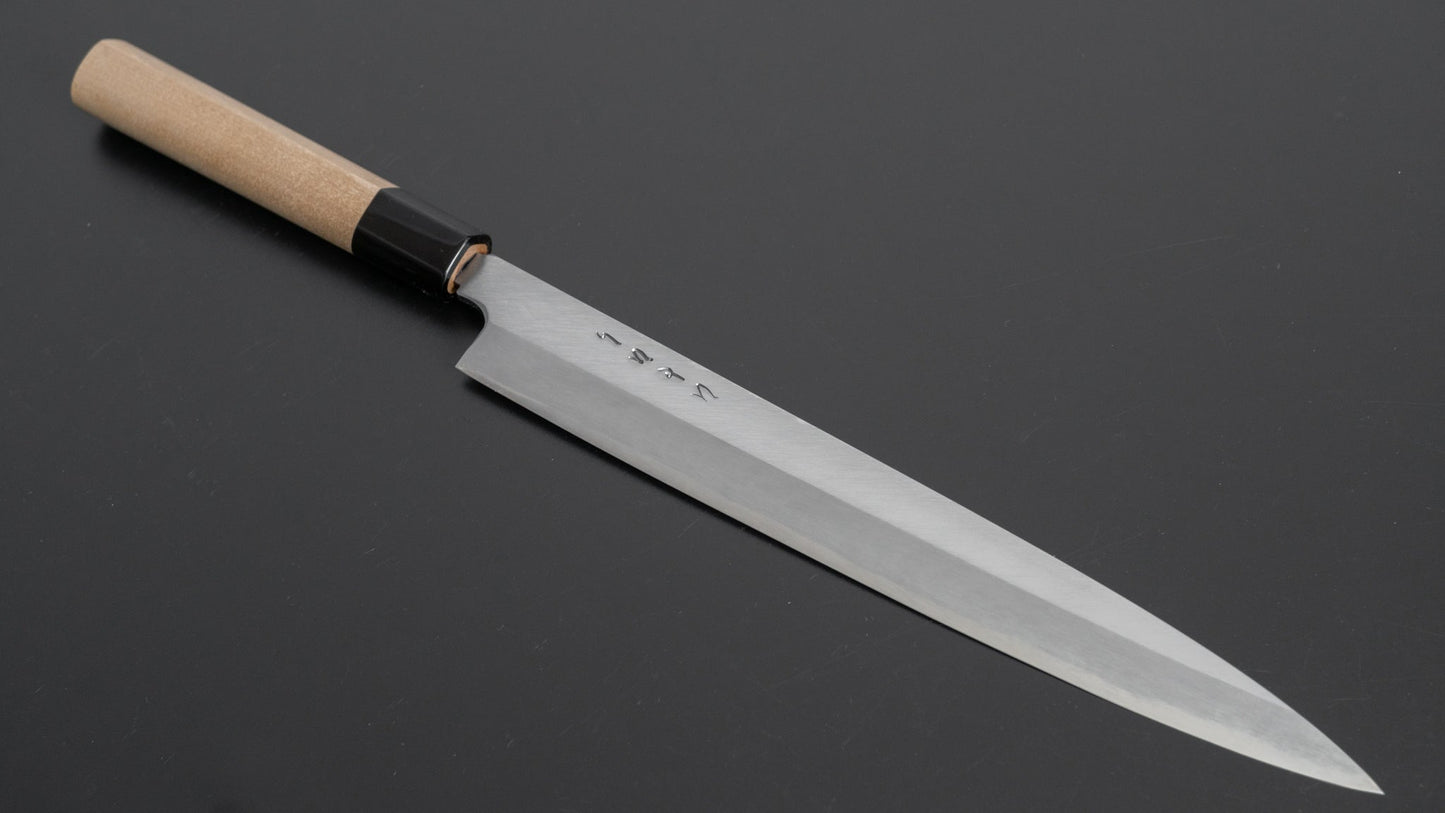 Hitohira TD White #2 Yanagiba 240mm Ho Wood Handle - HITOHIRA