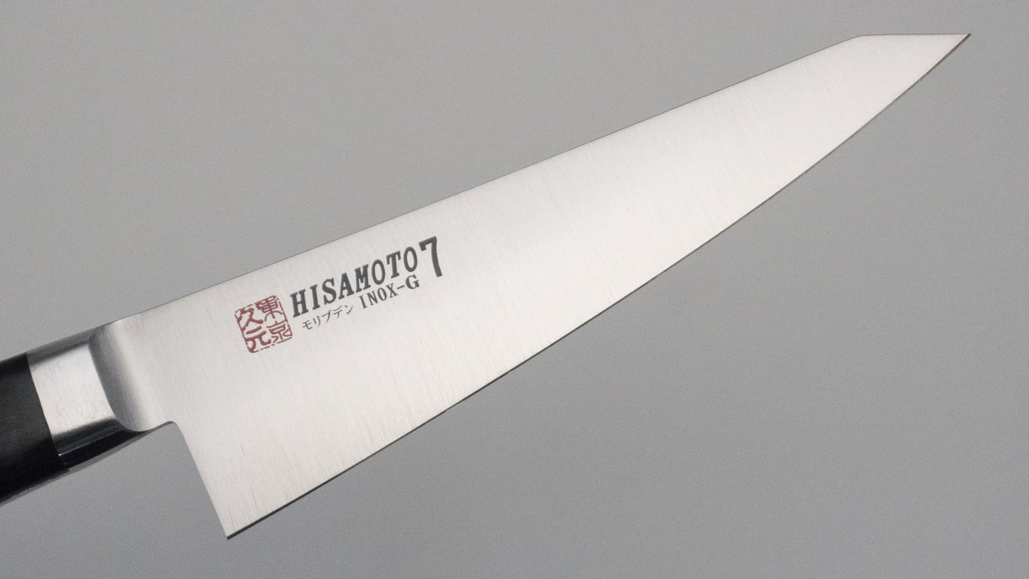 Morihei Hisamoto INOX Honesuki Kaku 150mm Pakka Handle - HITOHIRA