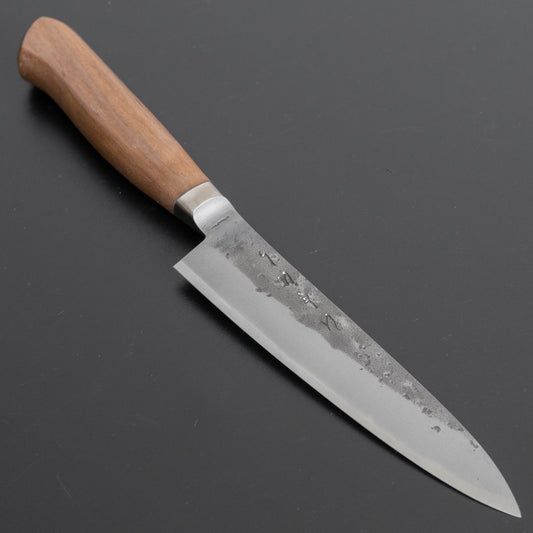 Hitohira TD Blue #2 Stainless Clad Nashiji Yo Petty 125mm Walnut Handle - HITOHIRA