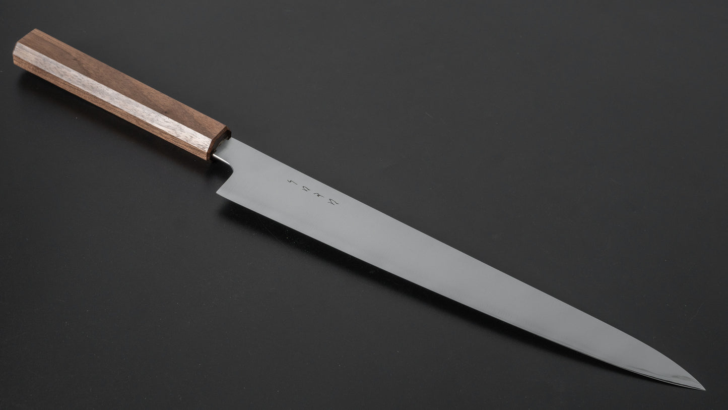 Hitohira KH Stainless Sujihiki 270mm Walnut Handle - HITOHIRA