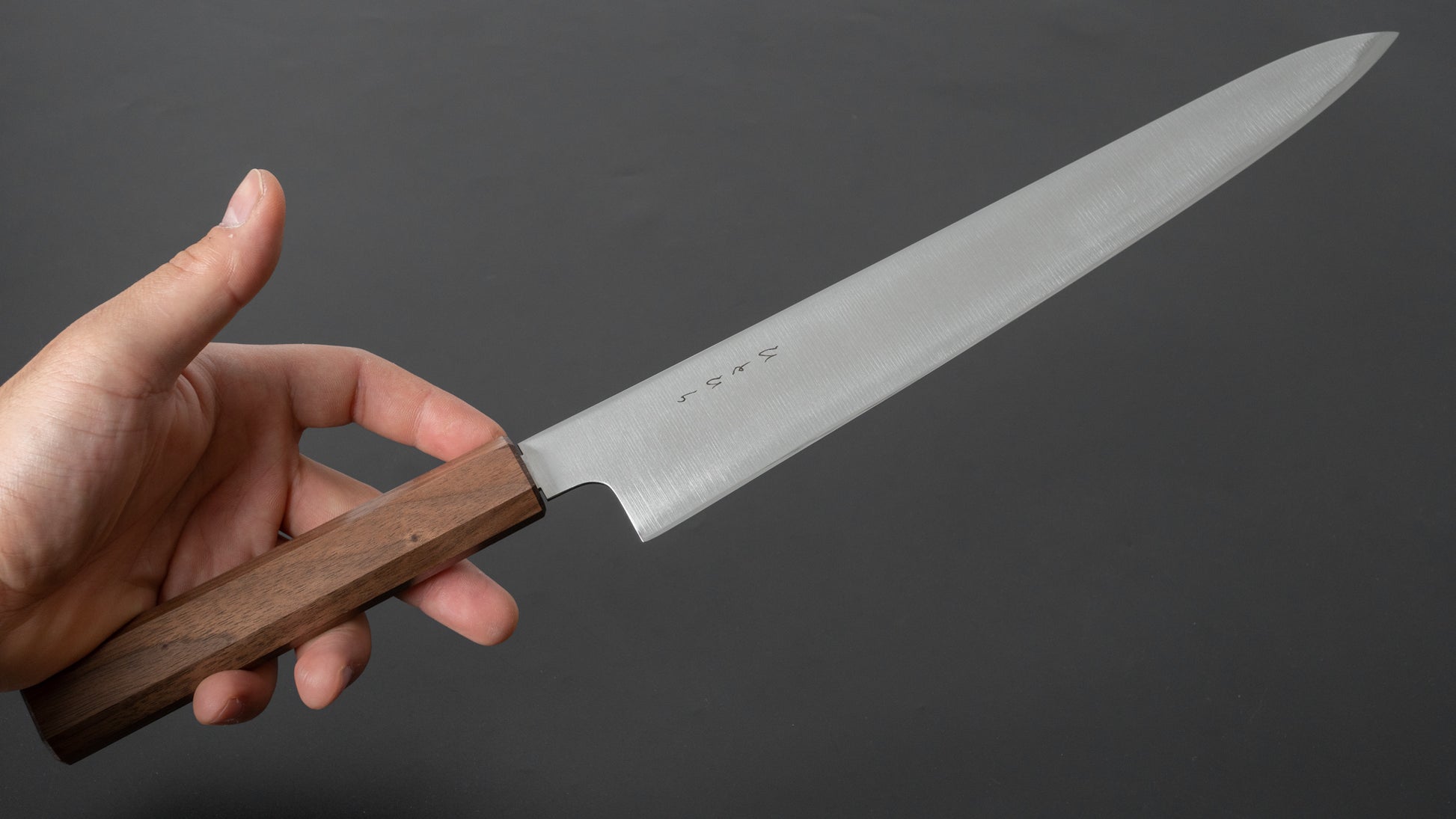 Hitohira KH Stainless Sujihiki 270mm Walnut Handle - HITOHIRA