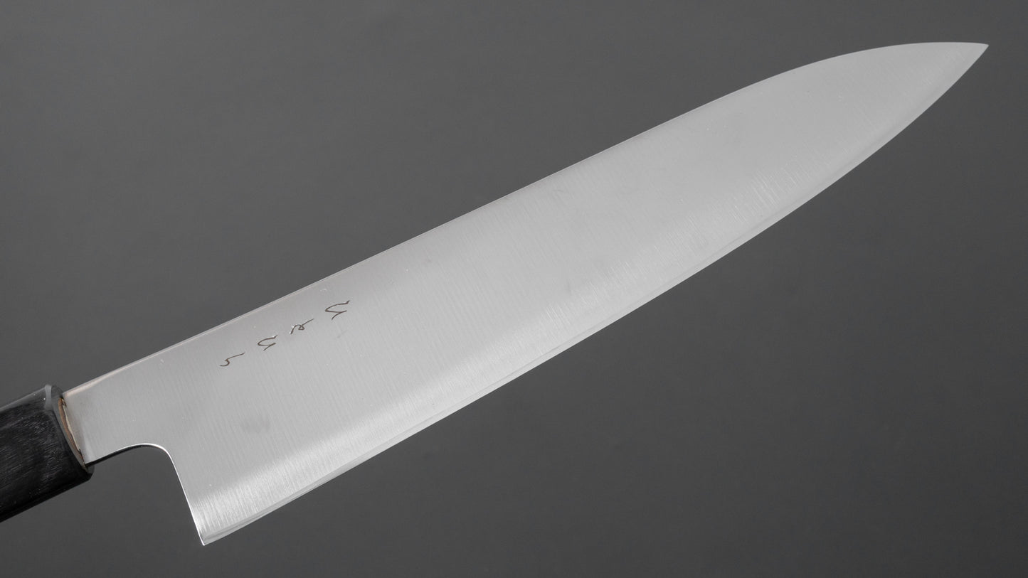 Hitohira KH Stainless Gyuto 210mm Ho Wood Handle (D-Shape) - HITOHIRA