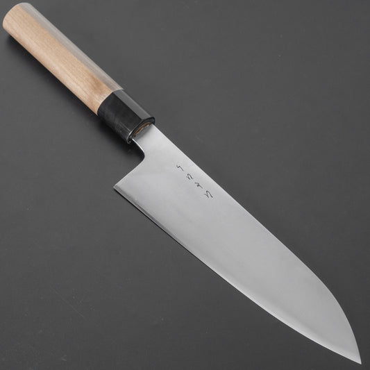 Hitohira KH Stainless Santoku 180mm Ho Wood Handle (D-Shape) - HITOHIRA