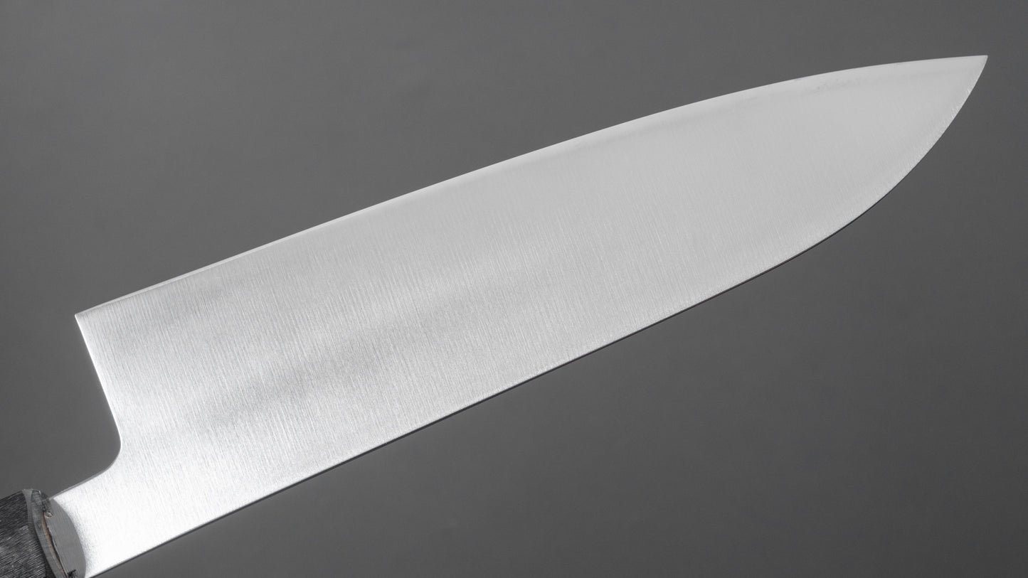 Hitohira KH Stainless Santoku 180mm Ho Wood Handle (Octagonal) - HITOHIRA